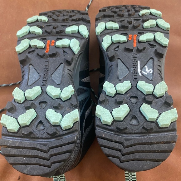 Merrell MQM Flex 2 Mid Goretex Black/gray waterproof hiking boots W8 - Picture 8 of 8